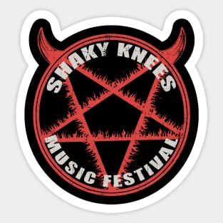 best star vintage shaky knees Sticker